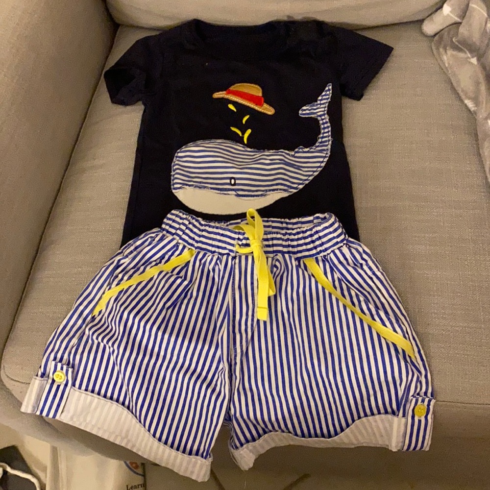Boys set shorts and top